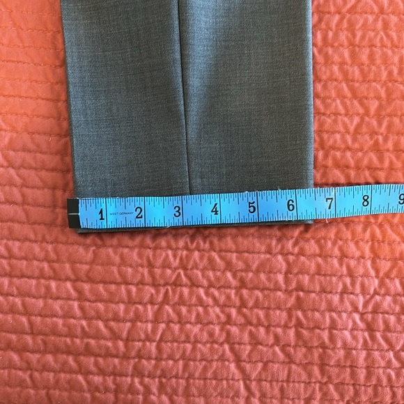 Ellie Tahari Grey Gray Jillian Straight Leg Pant size 4 - Picture 8 of 9